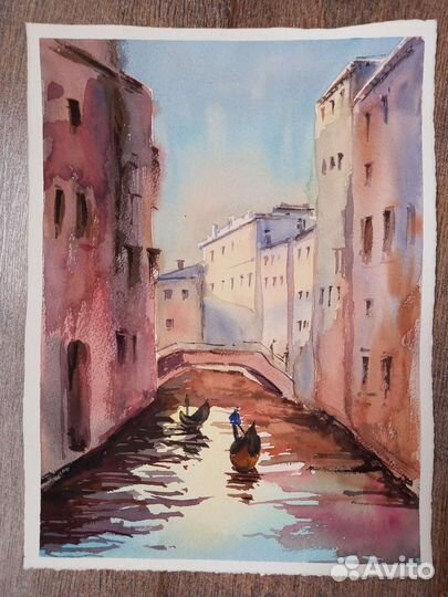 Картина акварель 