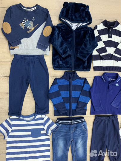80 86 Одежда для мальчика пакетом