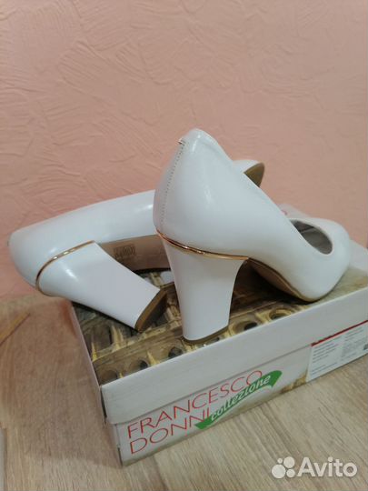 Туфли женские 39 размер, натуральная кожа