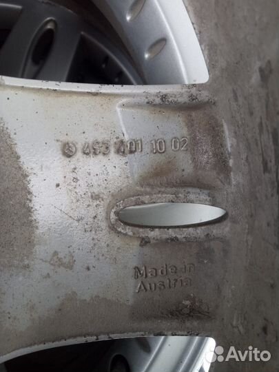 Литые диски на мерседес геленваген