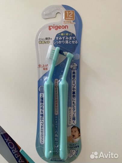 Детская зубная щетка pigeon