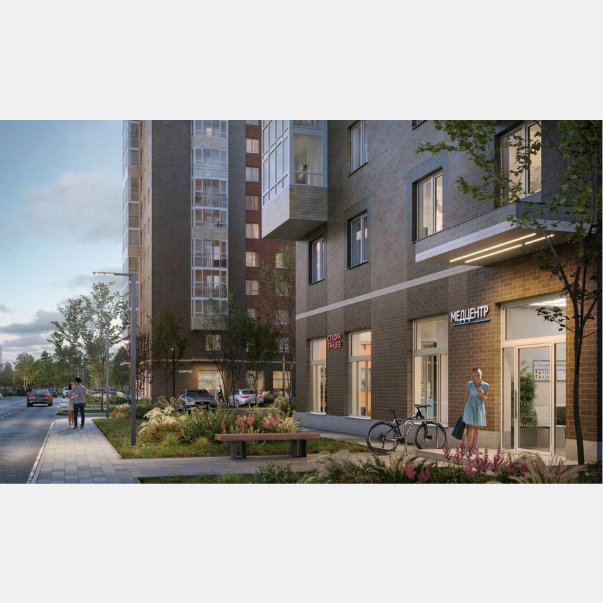 1-к. квартира, 38,2 м², 11/11 эт.