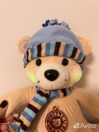 Ночник мишка Мульти Пульти 25 см