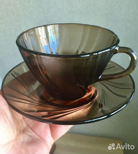 Наборы стеклянной посуды Франция