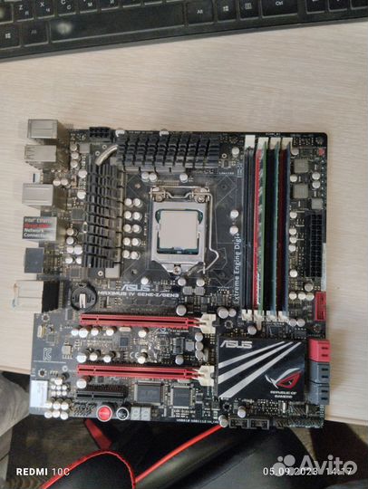 Материнская плата 1155 с процессором