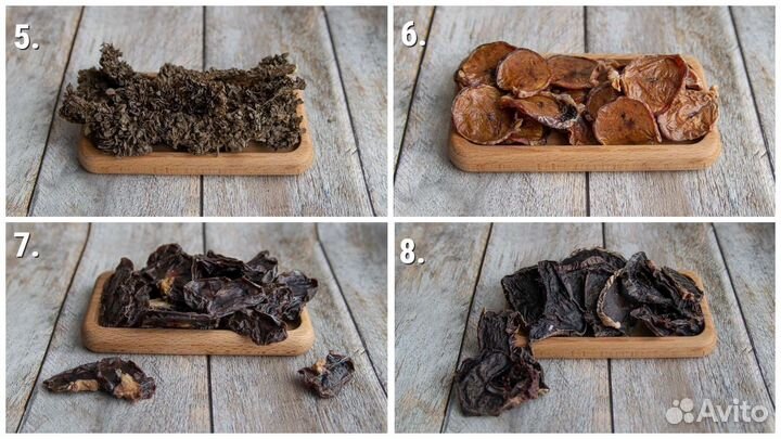 Сушёные лакомства для собак