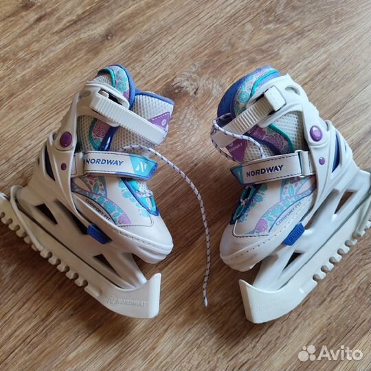 Коньки детские раздвижные
