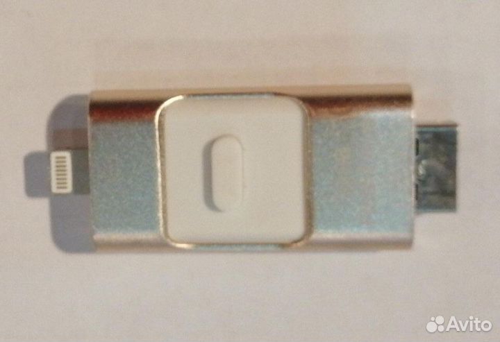 USB i-Flash Drive HD для iPhone и iPad 32GB серебр