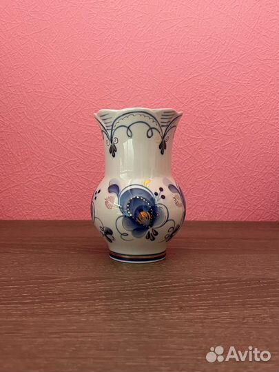 Ваза / салфетница – Гжель