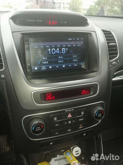 Магнитола на kia sorento 17год