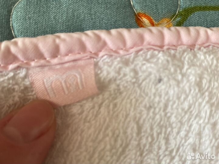 Полотенце банное детское с уголком нов mothercare