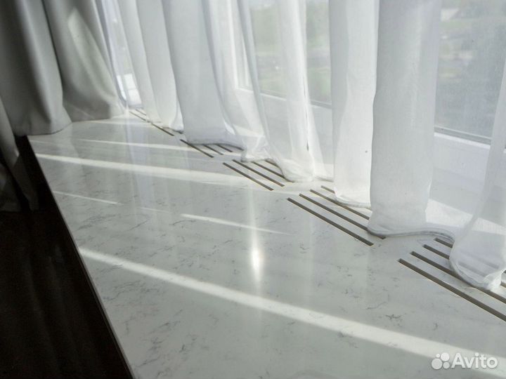 Подоконник из кварца Беленко