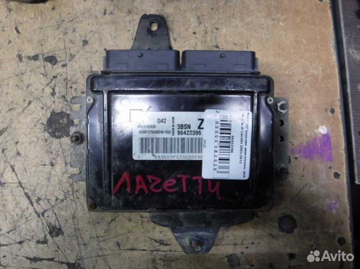 Блок управления двигателем Chevrolet Lacetti