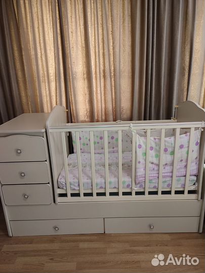 Детская кроватка трансформер бу