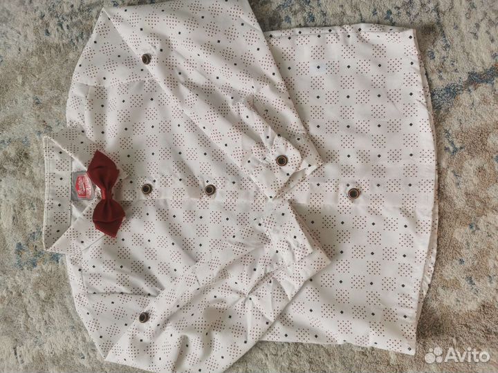 Рубашка с бабочкой