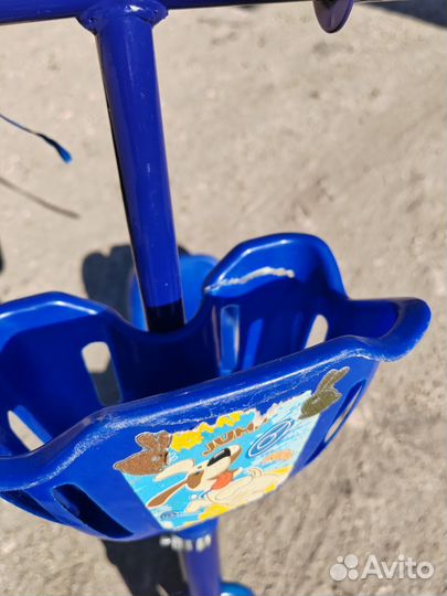 Самокат детский трехколесный маленький