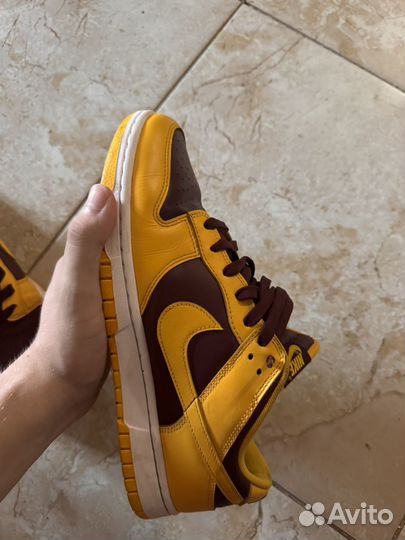 Кроссовки nike dunk low arizona state 10us