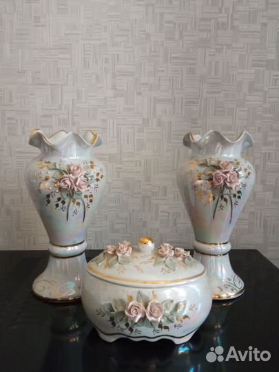 Кисловодский фарфор. Декоративный комплект