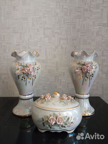 Кисловодский фарфор. Декоративный комплект