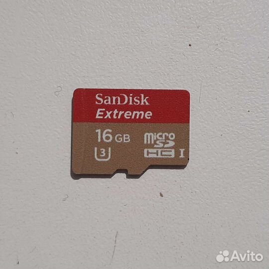 Sandisk microsd 16 Gb U3