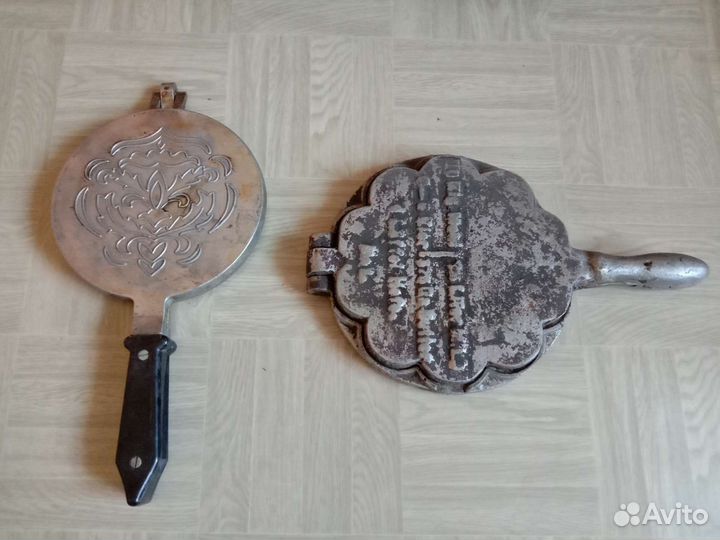 Вафельница орешница СССР форма для выпечки