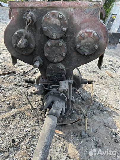 Раздаточная коробка краз с лебедкой