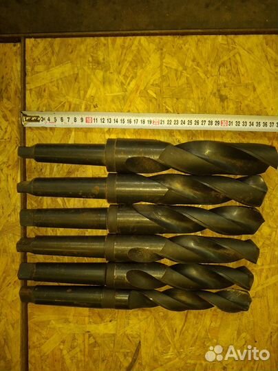 Свёрла с коническим хвостовиком