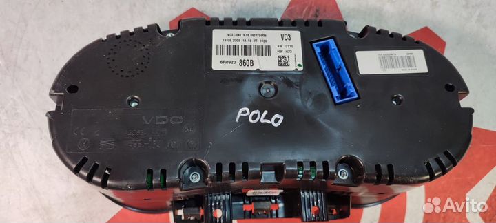 Щиток спидометр приборов Volkswagen Polo