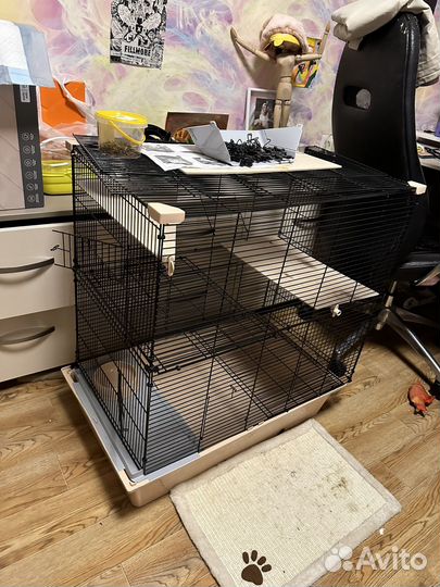 Клетка для грызунов большая