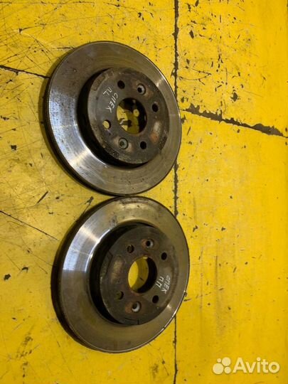 Диск тормозной передний Kia Spectra 2002–2011