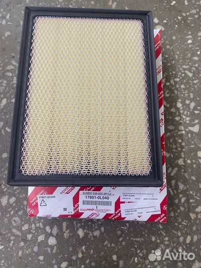 Фильтр воздушный 178010L040