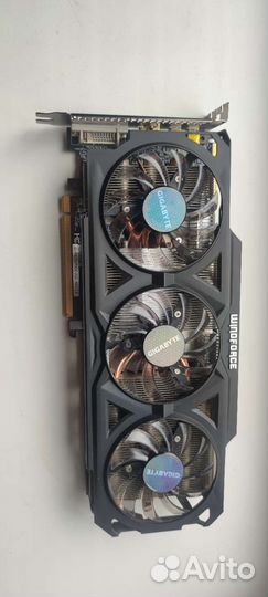 Видеокарта r9 280 3gb