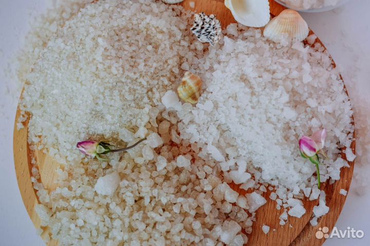 Морская соль розовая Крымская для ванн (мешок)