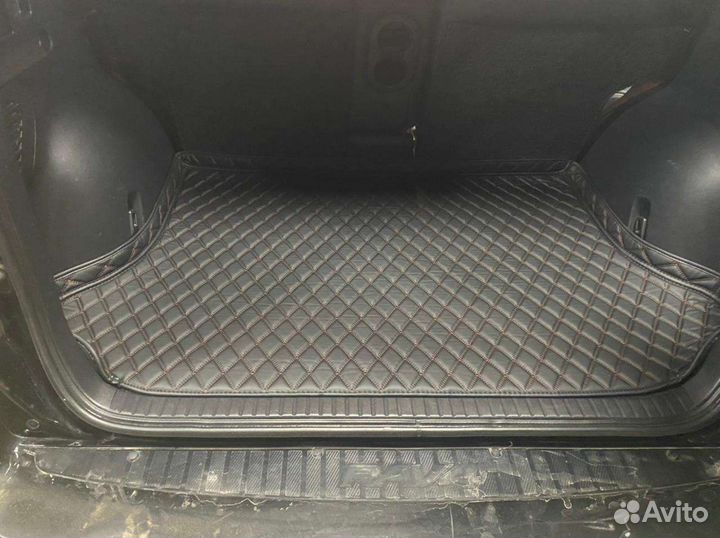 Автомобильные коврики 3d из экокожи