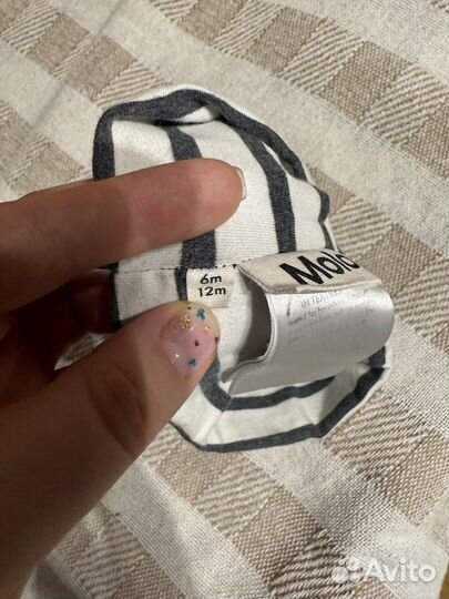 Molo шапка футболка плед. Набор