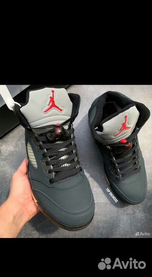 Кроссовки Nike Air Jordan 5 Gore Tex осень зима