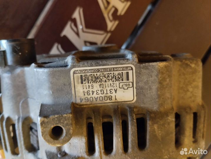 Генератор на mitsubishi Outlander