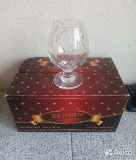 Бокалы 6шт для коньяка glasstar