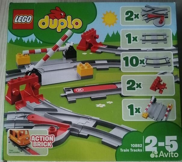 Lego Duplo Поезд и Самолет