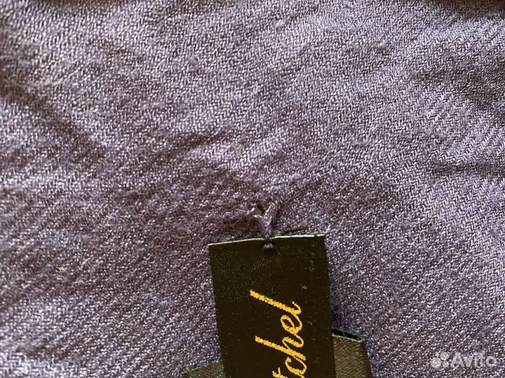 Палантин фиолетовый