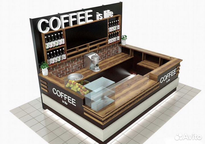 Островок кофе с собой, кофе остров