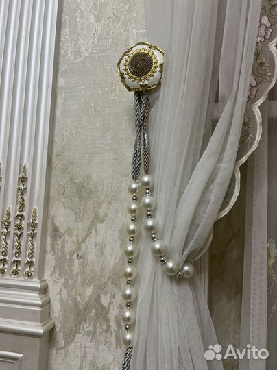 Бусинки подхваты для штор