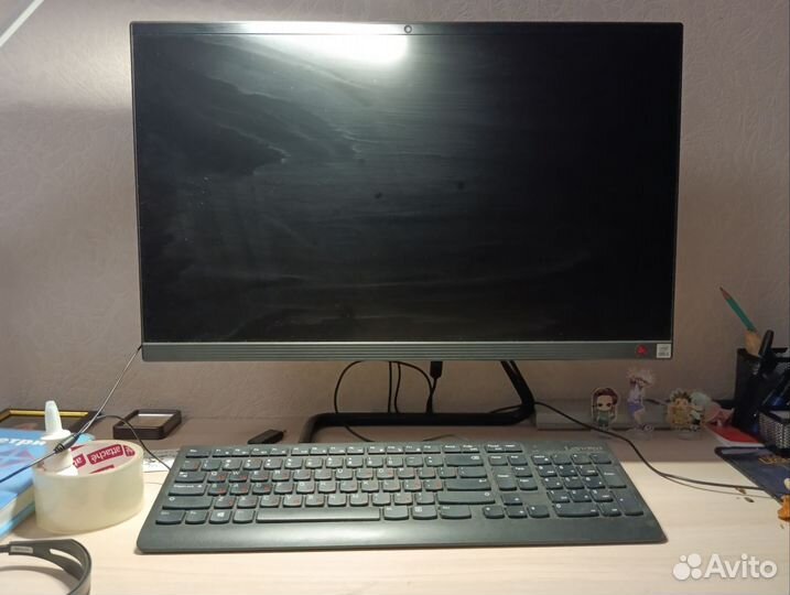 Моноблок Lenovo IdeaCentre 24ARE05 black