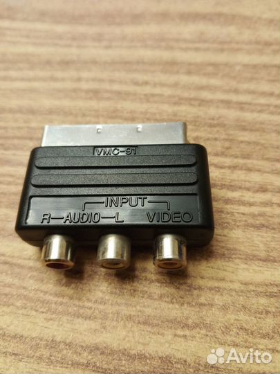Переходник (адаптер) scart - 3RCA