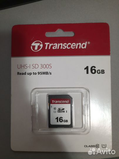 Карта памяти transcend sdhc 16Gb