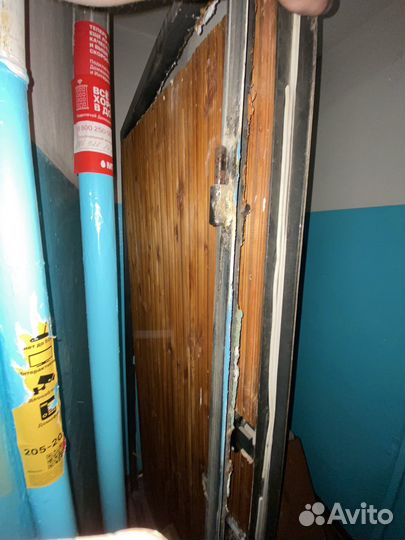 Железная металлическая дверь бу