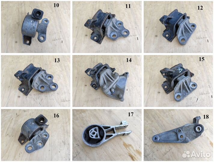 Крепление Опора Подушка двс кпп Opel Corsa D