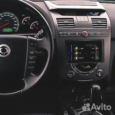 Переходная рамка 2DIN SsangYong Rexton 07-12