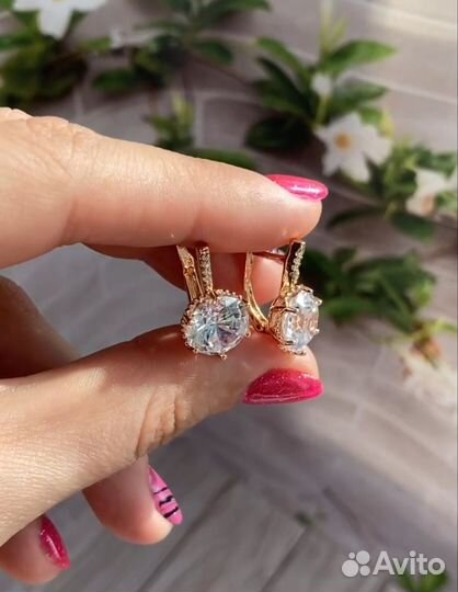 Swarovski серьги