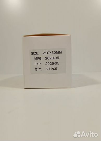 Канюля для контурной пластики 21G50 (игла в компле